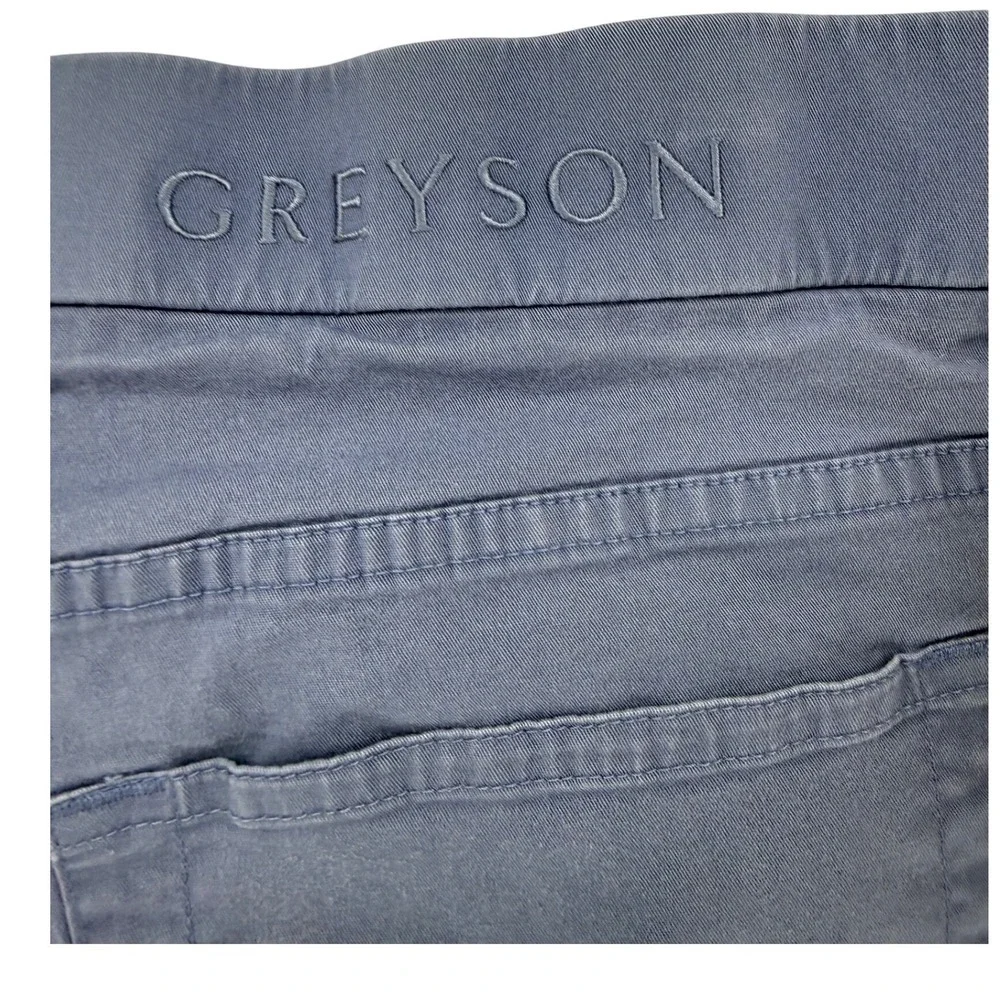 Greyson Men's Blue Chinos Pants Size 32x32 Stretch Cotton Casual Dress Flexible